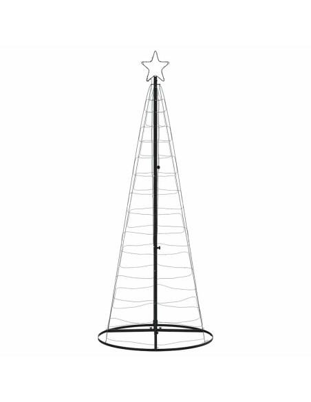 Albero di Natale a LED 200 LED Colorato 180 cm