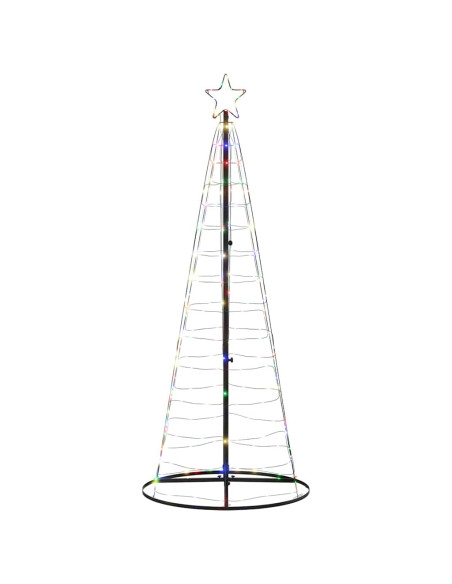 Albero di Natale a LED 200 LED Colorato 180 cm