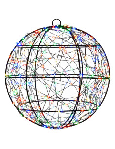 Luce a punta di Natale 300 LED Multicolore Ø 30 x 32 cm 2