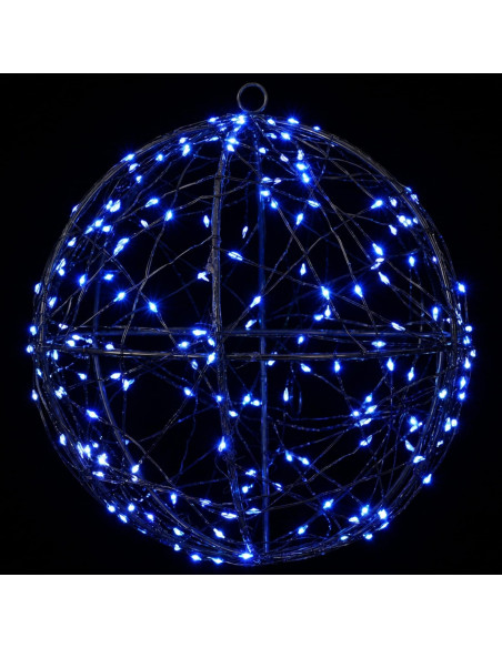 Luce a punta di Natale 2 pz 400 LED Blu Ø 20 x 22 cm