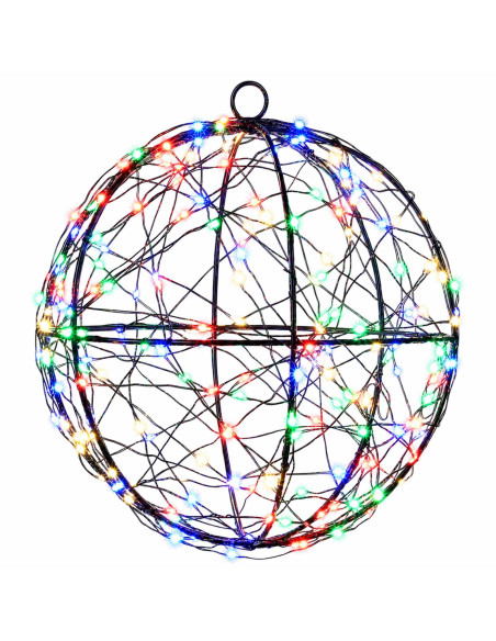 Luce a punta di Natale 2 pz 400 LED Multicolore Ø 20 x 22 cm