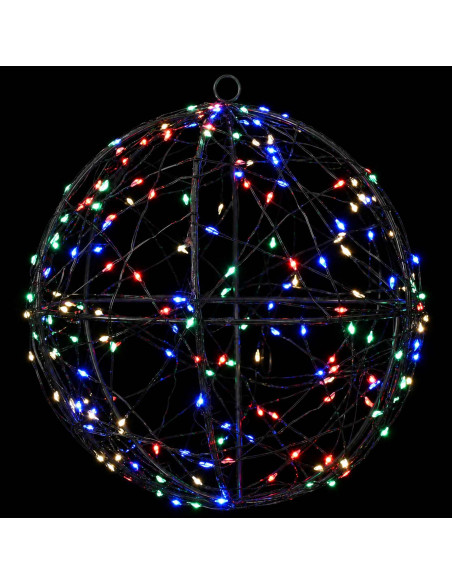 Luce a punta di Natale 2 pz 400 LED Multicolore Ø 20 x 22 cm