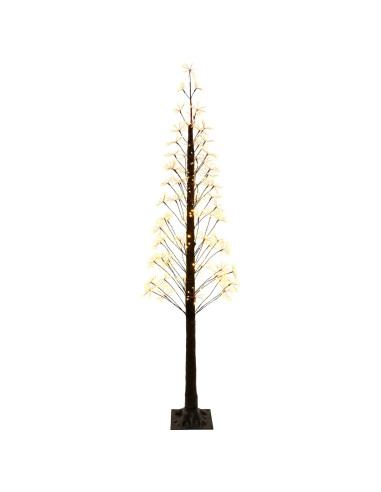 Albero di Natale Starburst Marrone 25 x 25 x 210 cm Plastica