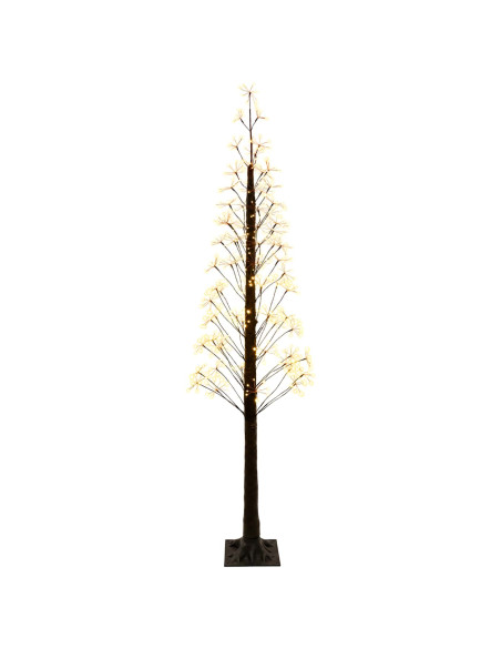 Albero di Natale Starburst Marrone 25 x 25 x 210 cm Plastica