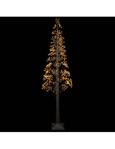 Albero di Natale Starburst Marrone 25 x 25 x 210 cm Plastica