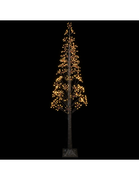 Albero di Natale Starburst Marrone 25 x 25 x 210 cm Plastica
