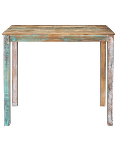 Tavolo da bar 110 x 55 x 100 cm Legno massello riciclato