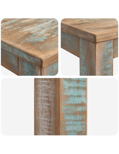 Tavolo da bar 110 x 55 x 100 cm Legno massello riciclato