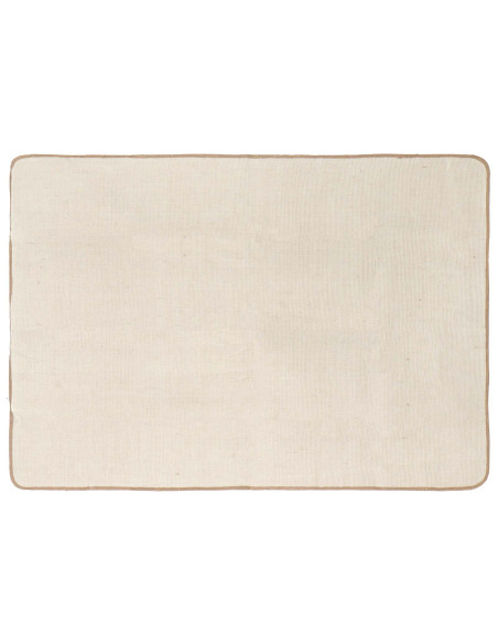 Tappeto da Area Marrone Chiaro 120 x 170 cm Juta