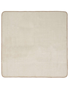 Tappeto da Area Marrone Chiaro 120 x 120 cm Juta 2