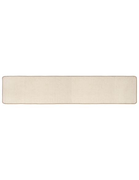 Tappeto da Area Marrone Chiaro 80 x 400 cm Juta