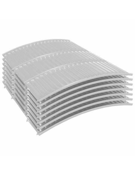 GonnaperAlberodiNatale A forma di cono Argento Ø 56 x 25,5 cm