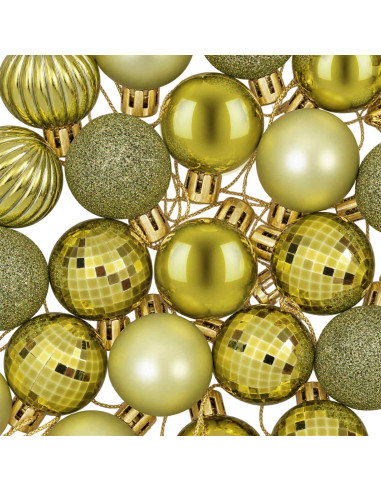 Set di Palline di Natale 150 pz Verde chiaro 3 cm Polistirolo