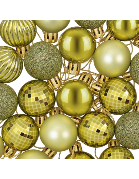 Set di Palline di Natale 150 pz Verde chiaro 3 cm Polistirolo