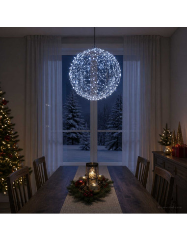 Luce a punta di Natale 300 LED Bianco freddo Ø 30 x 32 cm
