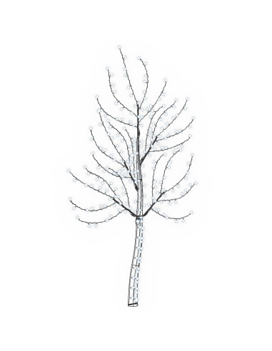 Albero di Natale da parete a LED 180 cm 200 LED Bianco freddo