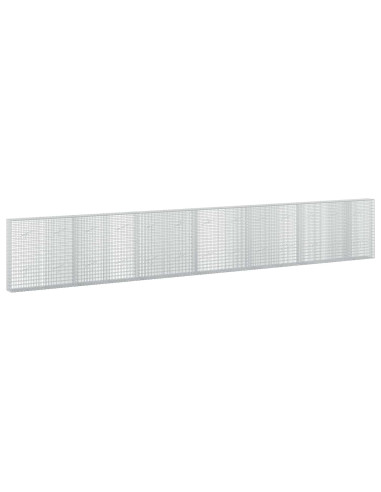 Gabione con filo da 3,5 mm e rete da 5x2,5 cm 650x20x100 cm