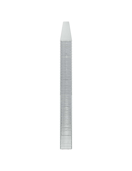 Gabione con filo da 3,5 mm e rete da 5x2,5 cm 1050x20x200 cm