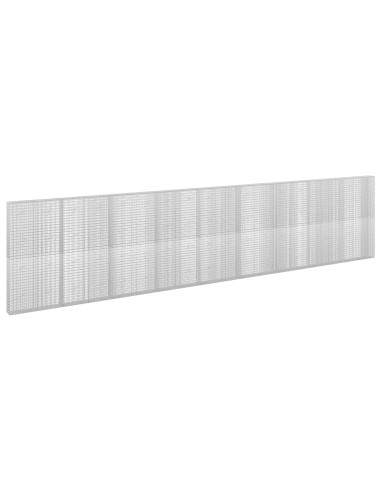 Gabione con filo da 3,5 mm e rete da 5x2,5 cm 900x20x200 cm
