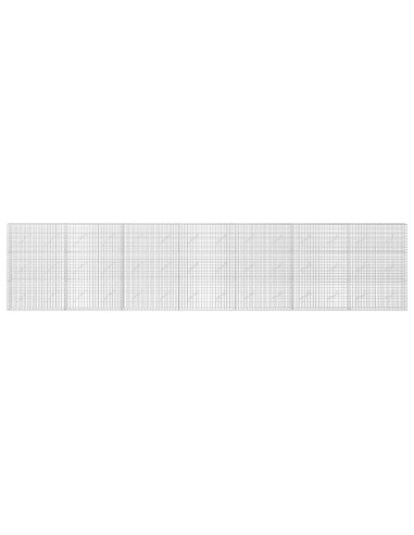 Gabione con filo da 5 mm e rete da 5x5 cm 700x10x150 cm