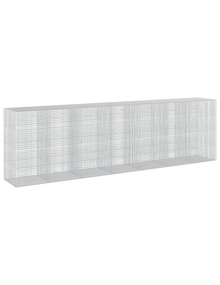 Gabione con filo da 5 mm e rete da 5x5 cm 700x100x200 cm