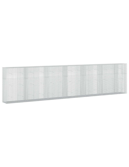 Gabione con filo da 5 mm e rete da 5x5 cm 650x50x150 cm