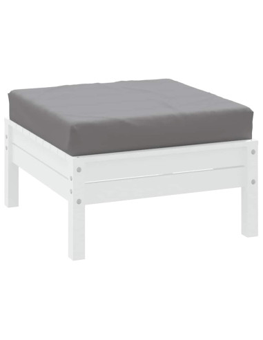 Cuscino per Pallet Grigio in Tessuto Oxford