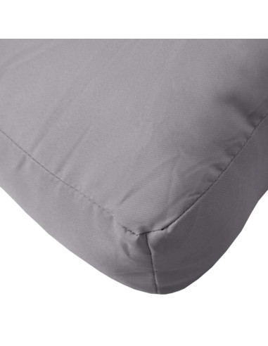 Cuscino per Pallet Grigio in Tessuto Oxford