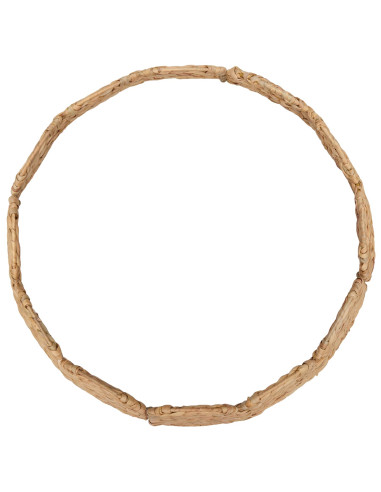 Collare per Albero di Natale Rotondo Naturale Ø 75 x 25 cm
