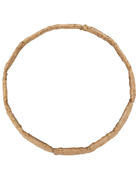 Collare per Albero di Natale Rotondo Naturale Ø 75 x 25 cm