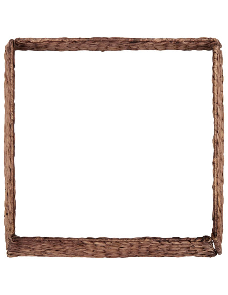 Collare per Albero di Natale Quadrato Marrone 70 x 70 x 28 cm