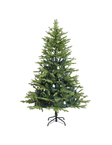 Albero di Natale Artificiale con Palline 150 cm 150 LED