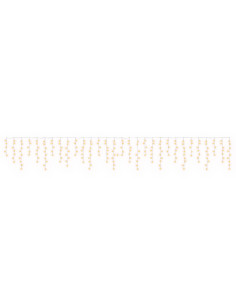 Tende di luci 210 LED Bianco caldo 500 x 72 cm 2