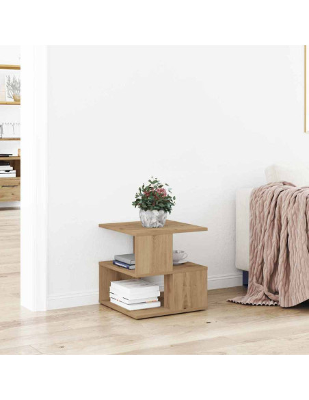 Tavolo laterale Rovere artigianale 40 x 40 x 40 cm