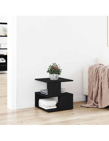 Tavolo laterale Rovere Nero 40 x 40 x 40 cm