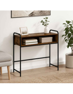 Tavolo consolle Rovere Fumo 90 x 33 x 80,5 cm