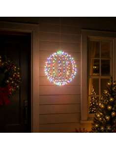 Luce a punta di Natale 96 LED Multicolore Diametro 30 x 32 cm