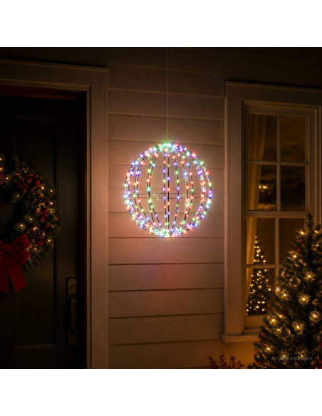 Luce a punta di Natale 96 LED Multicolore Diametro 30 x 32 cm