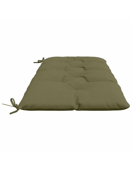 Cuscini per Panchina VIANEN 2 pz 100% Poliestere Verde Oliva