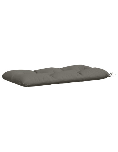 Cuscini per Panchina VIANEN 2 pz 100% Poliestere Grigio