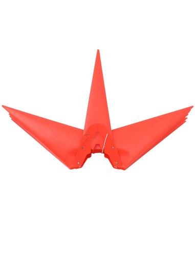 Luci di Natale con LED 3 pz Pieghevoli Rosse 57 cm
