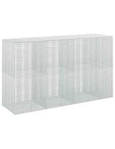 Gabione con Filo da 5 mm e Rete da 5x2,5 cm 350x100x200 cm 2