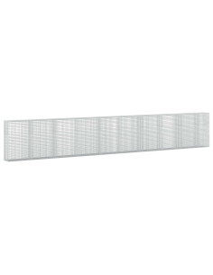 Gabione con filo da 5 mm e rete da 5x5 cm 950x50x150 cm 2