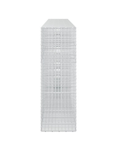 Gabione con filo da 5 mm e rete da 5x5 cm 950x50x150 cm