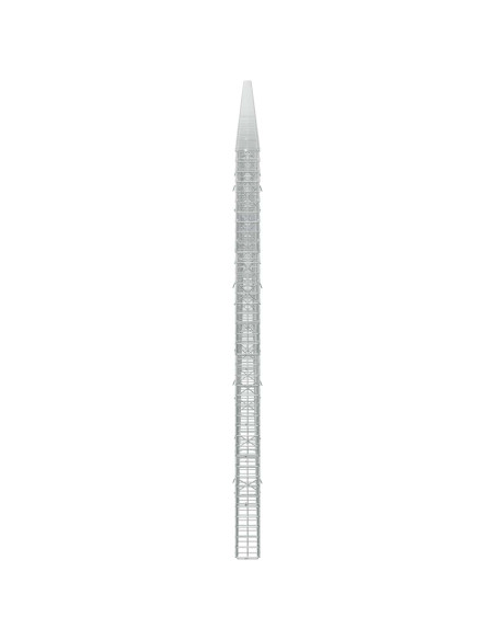 Gabione con filo da 5 mm e rete da 5x5 cm 950x10x200 cm