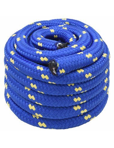 Corda multiuso 30 mm 25 m Blu PP 5400 kg Carico massimo