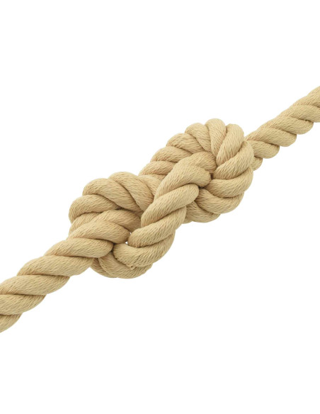 Corda multiuso 40 mm 25 m Naturale PP 9600 kg Carico massimo