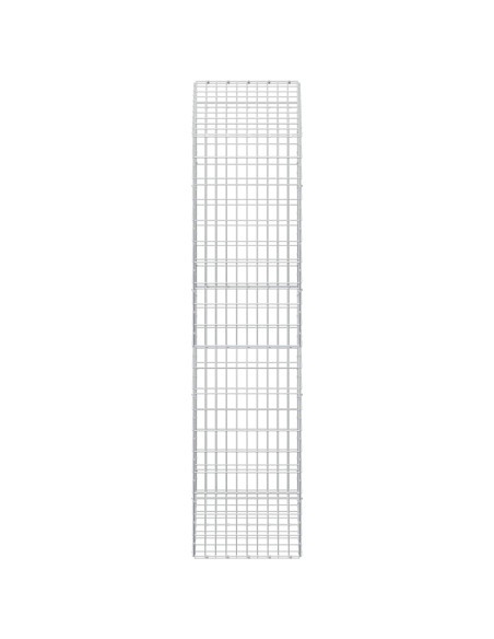 Gabione con Filo da 5 mm e Rete da 5x10 cm 100x50x200 cm