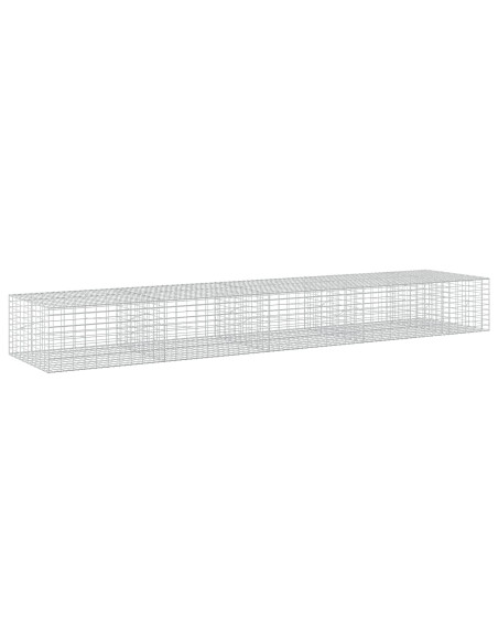 Gabione con Filo da 5 mm e Rete da 5x10 cm 450x100x50 cm