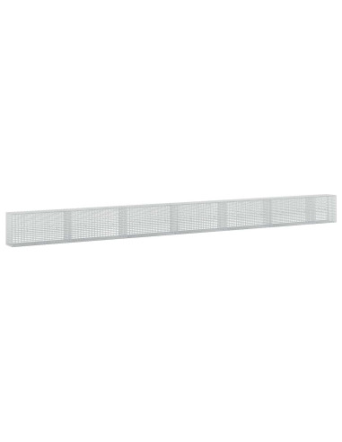 Gabione con filo da 3,5 mm e rete da 5x2,5 cm 650x30x50 cm